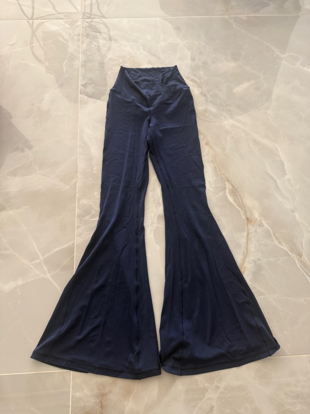 FINAL SALE 🏷️  Boot-Cut Flare Pants in Navy Blue